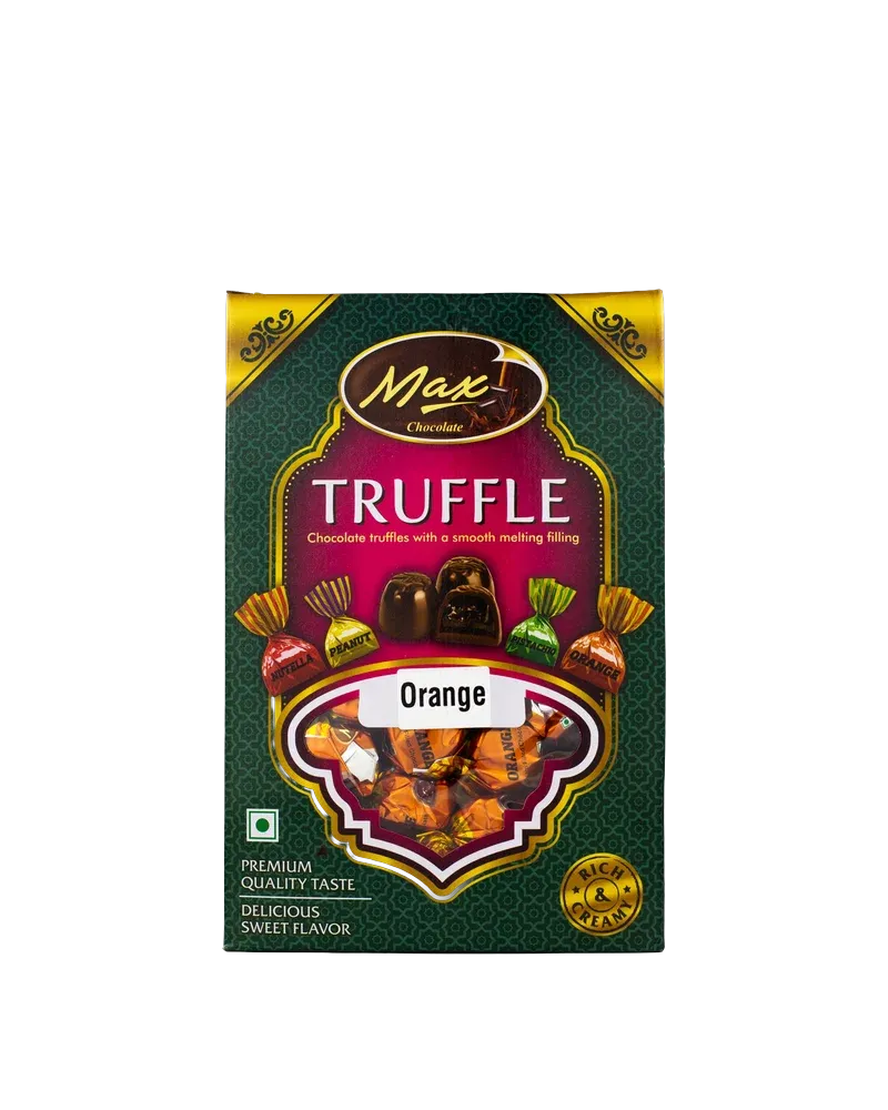 Max Chocolate Twist Truffles Orange