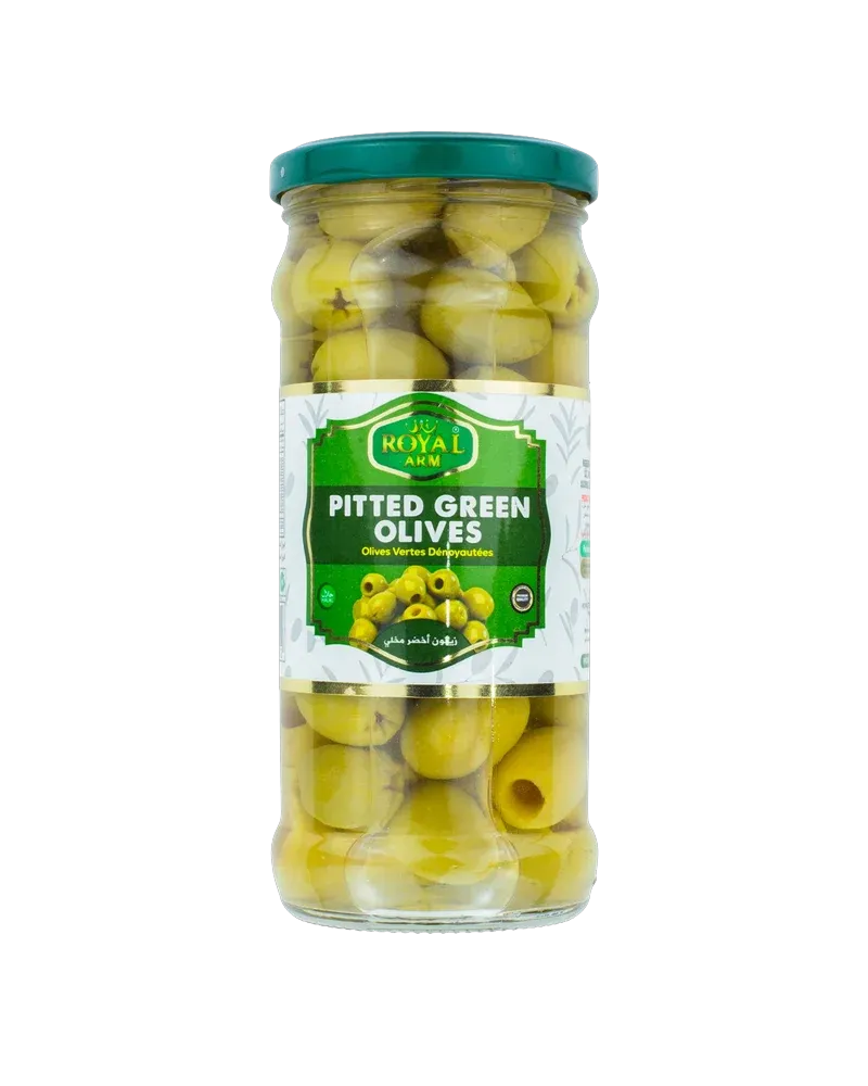 Royal Arm Pitted Green Olive 340g