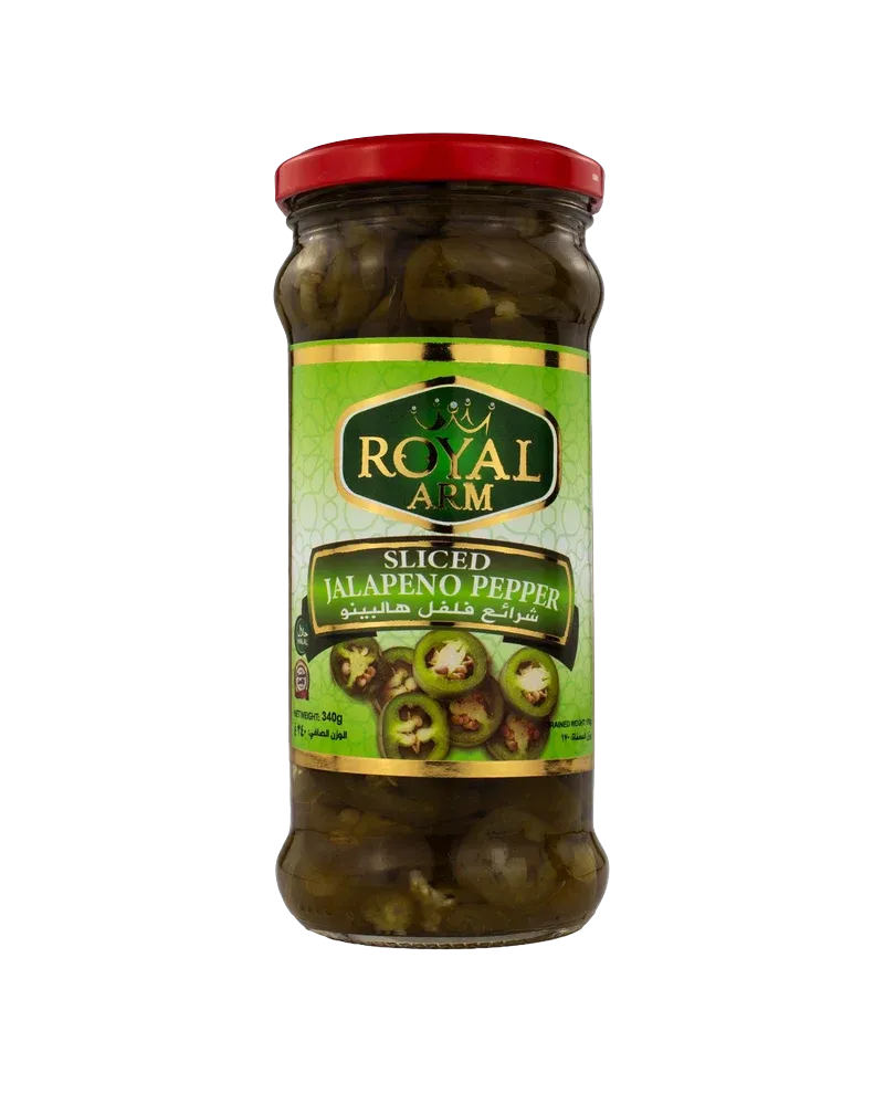 Royal Arm Sliced Jalapeño Pepper 340g